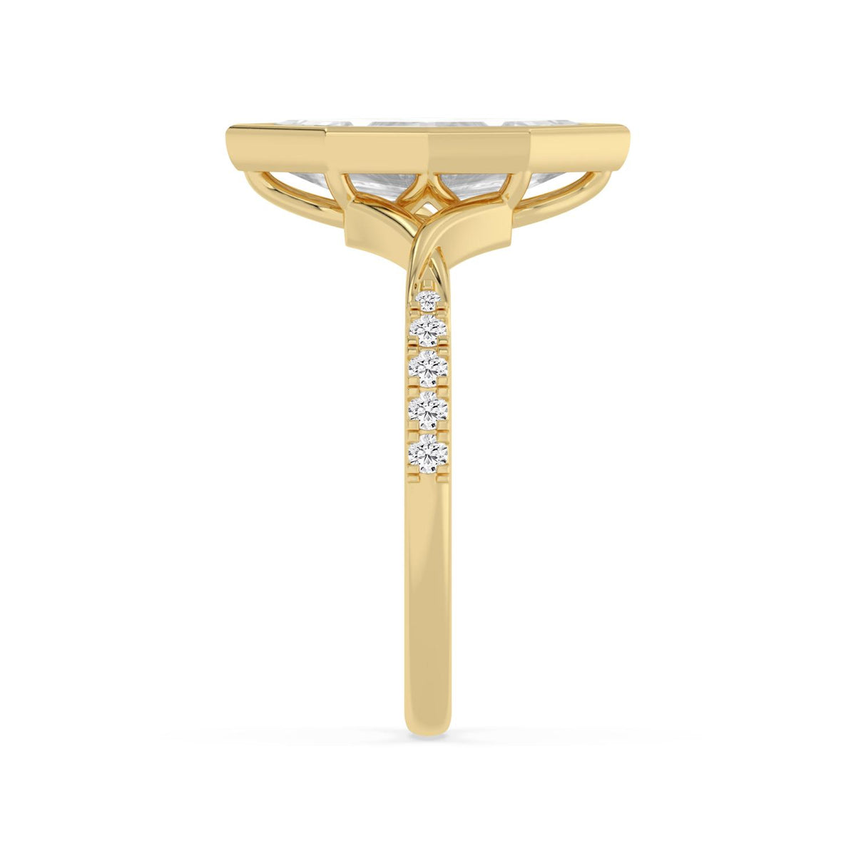 Yellow gold Diamond Ring · 2.11 ctw