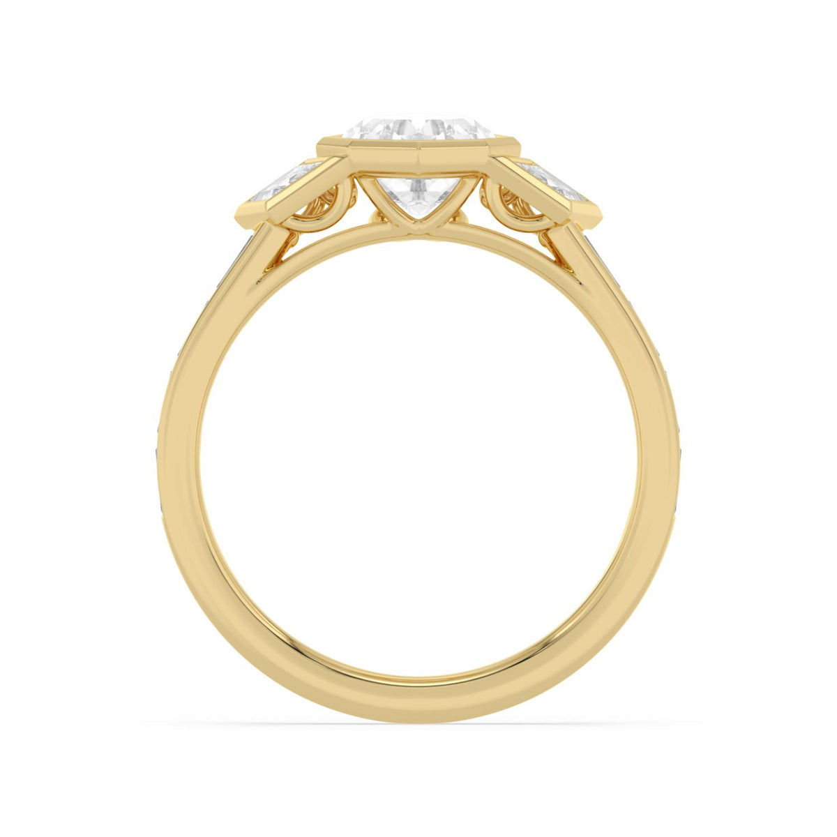 Yellow gold Diamond Ring · 2.64 ctw