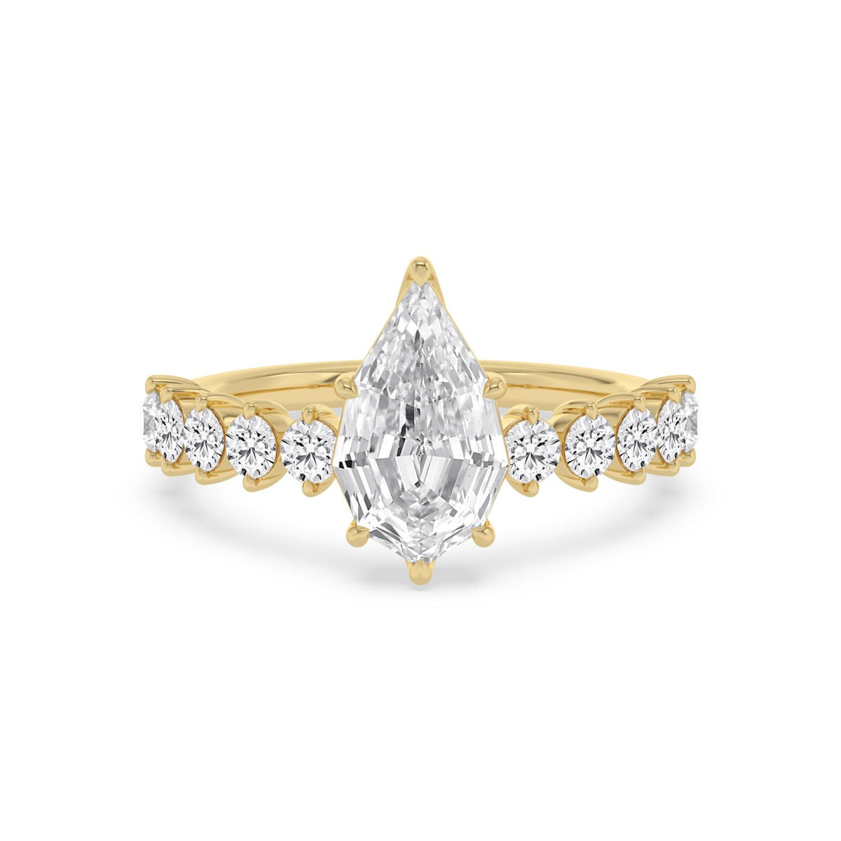 Yellow gold Diamond Ring · 2.68 ctw