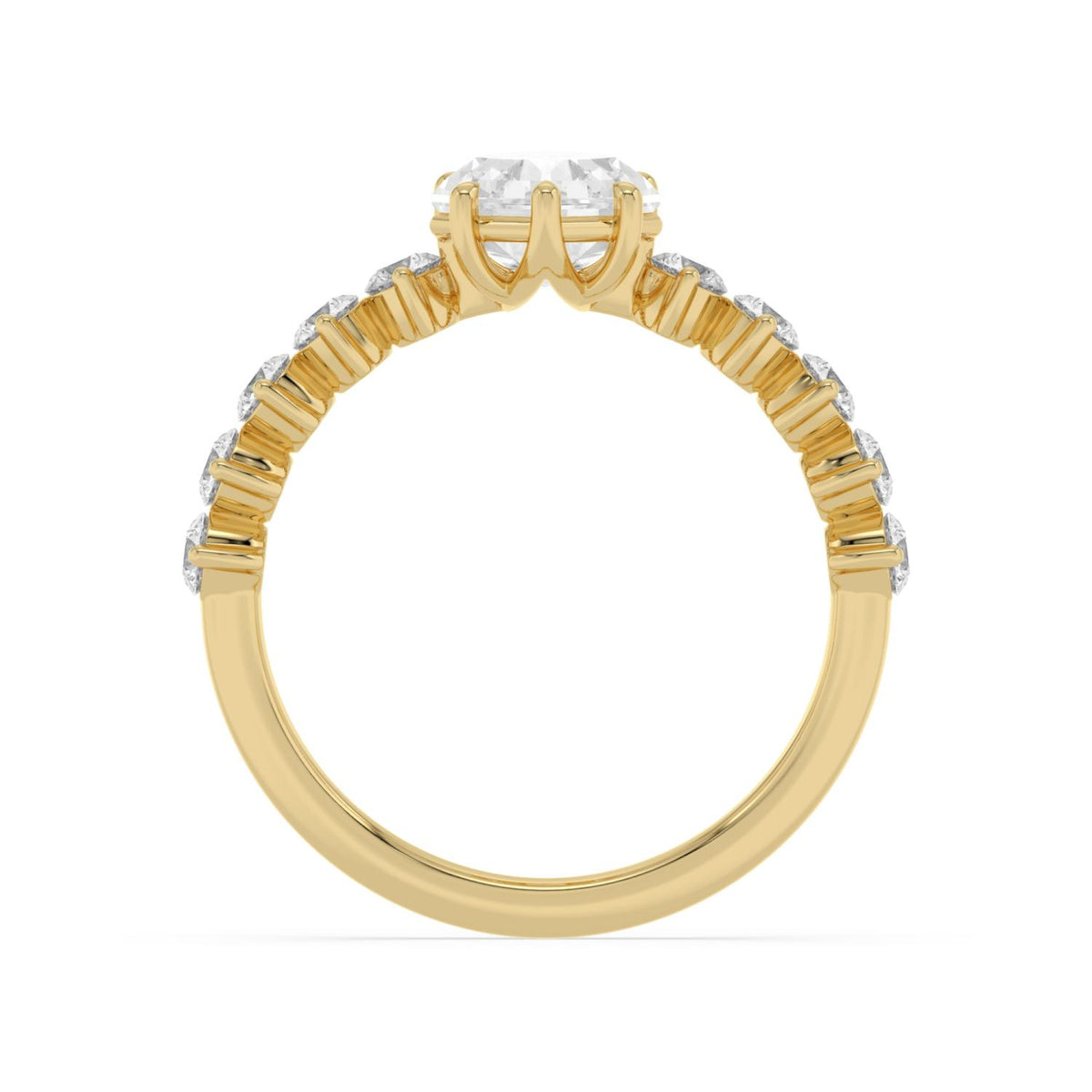 Yellow gold Diamond Ring · 2.68 ctw