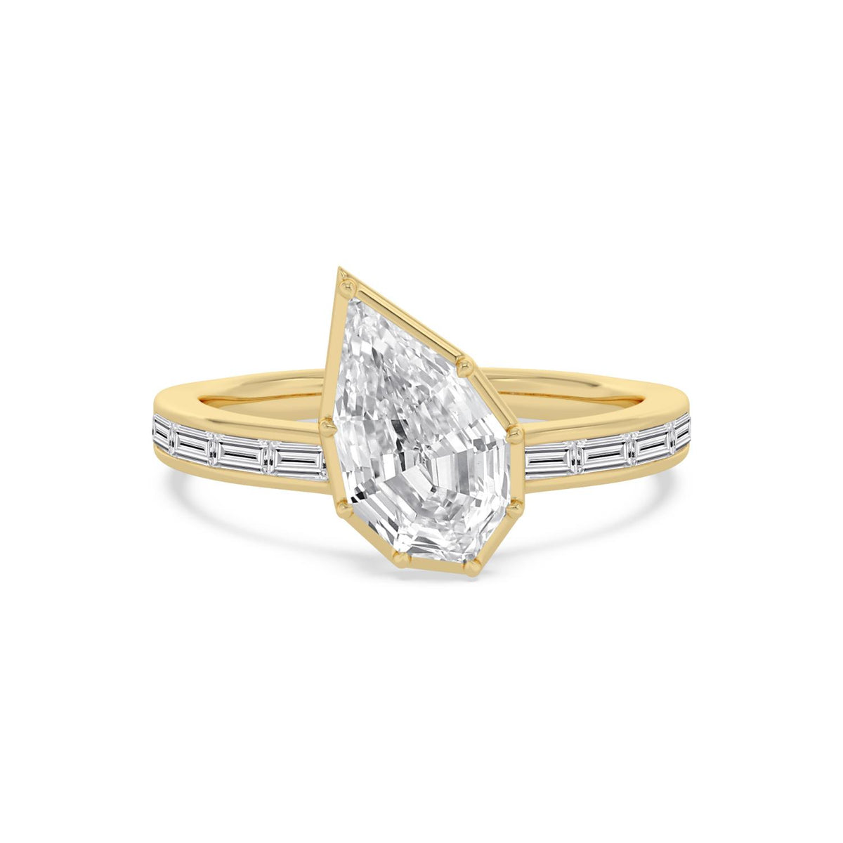Yellow gold Diamond Ring · 2.37 ctw