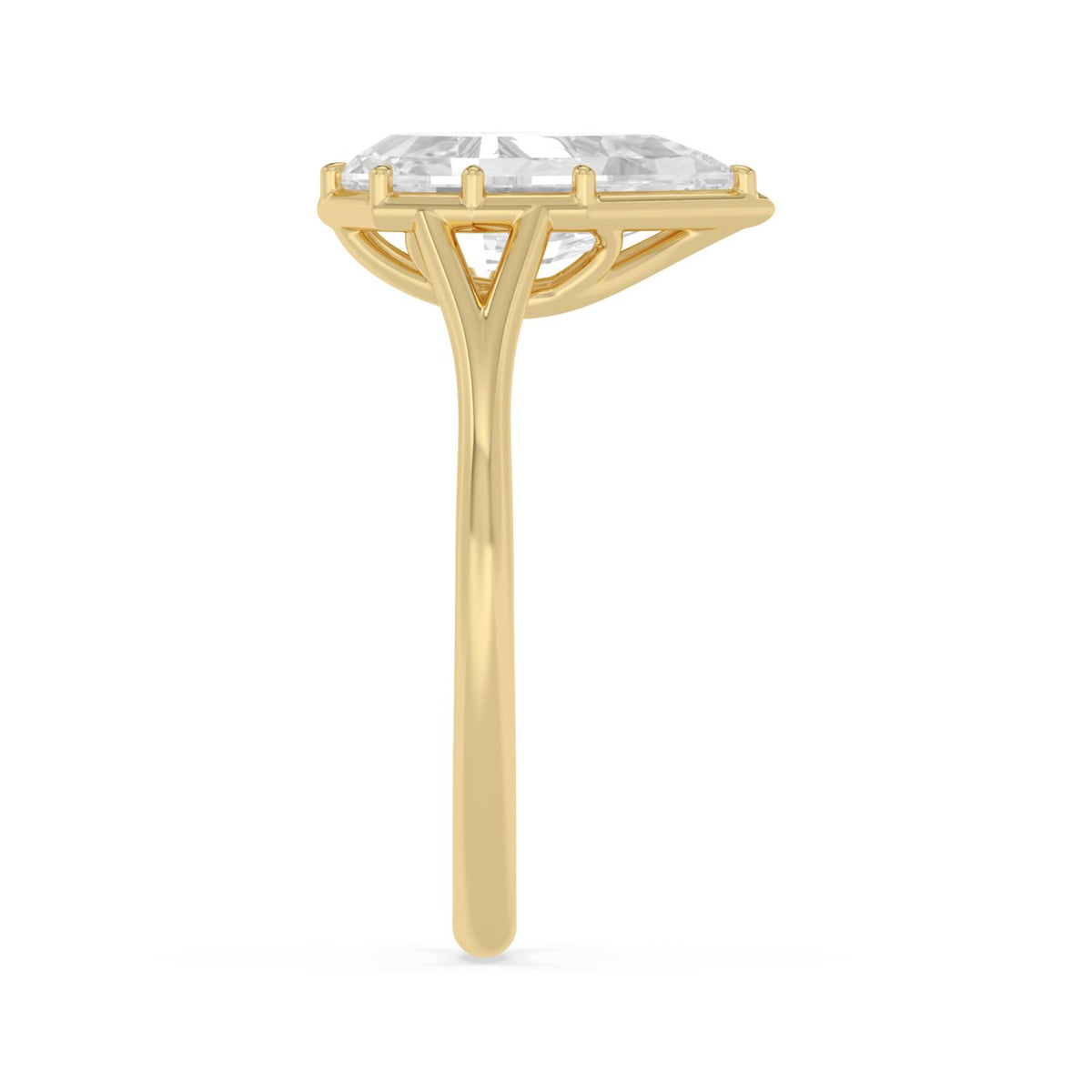 Yellow gold Diamond Ring · 2 ctw