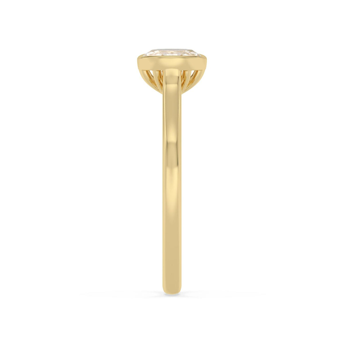 Yellow gold Diamond Ring · 1 ctw
