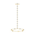 Yellow gold Diamond Bracelet · 9 ctw
