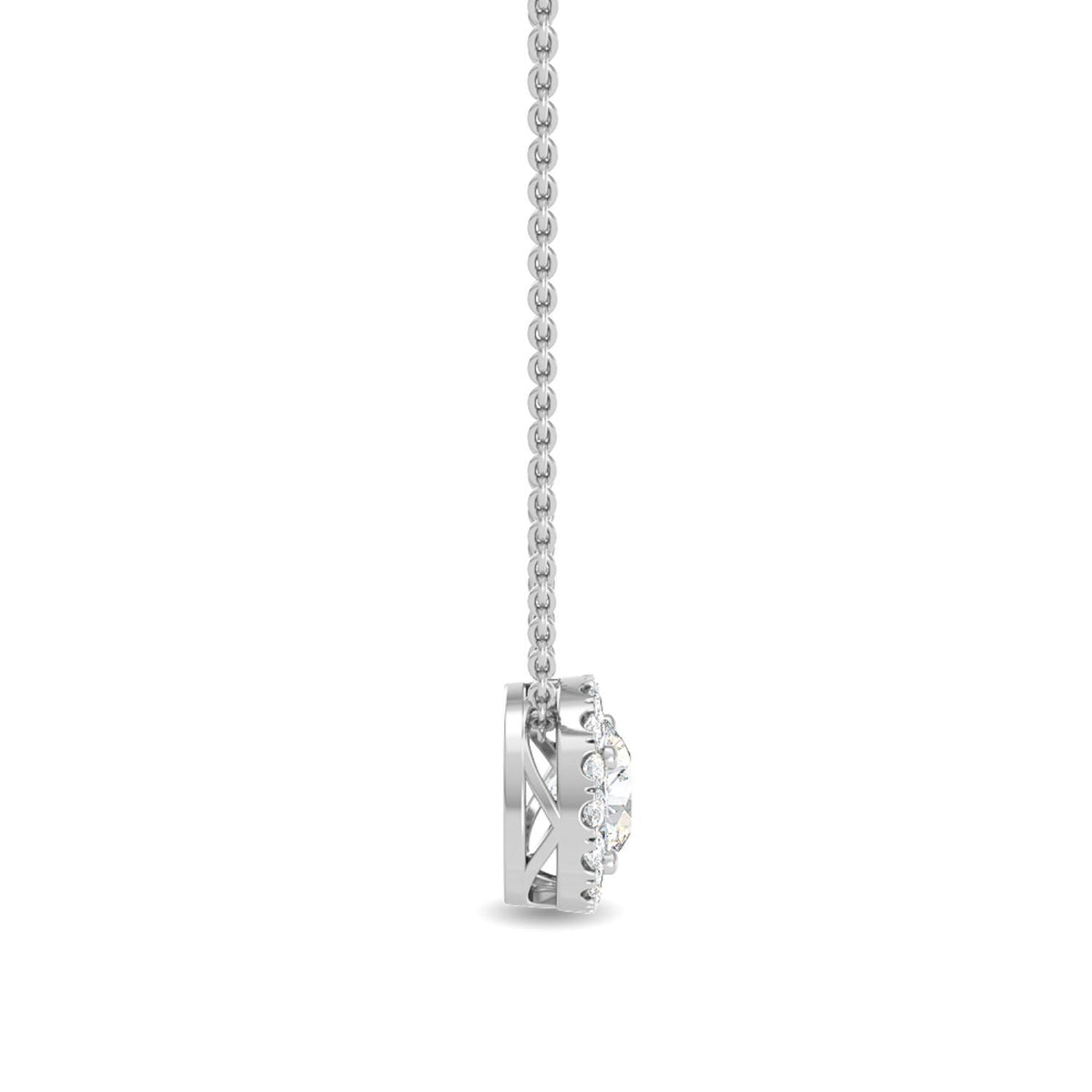 White gold Diamond Pendant · 0.69 ctw