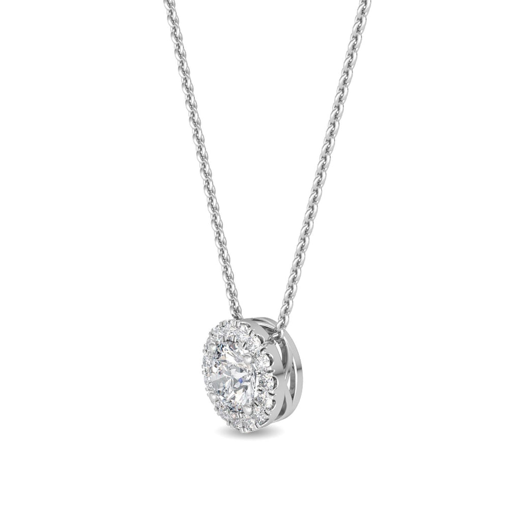 White gold Diamond Pendant · 0.69 ctw