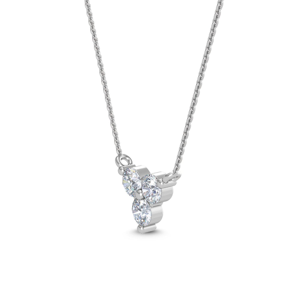 White gold Diamond Pendant · 0.51 ctw