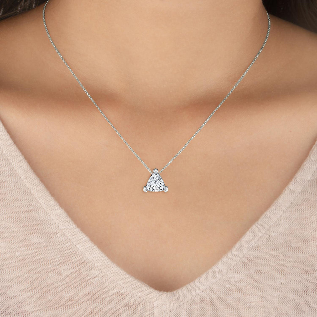 White gold Diamond Pendant · 1.04 ctw