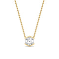 Yellow gold Diamond Pendant · 1.05 ctw