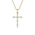 Yellow gold Diamond Pendant · 0.57 ctw