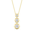 Yellow gold Diamond Pendant · 1.66 ctw