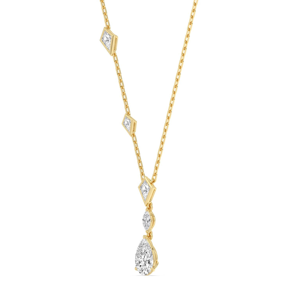 Yellow gold Diamond Pendant · 1.66 ctw