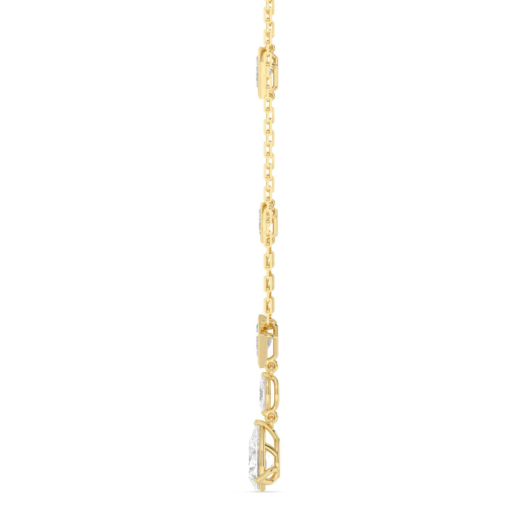 Yellow gold Diamond Pendant · 1.66 ctw