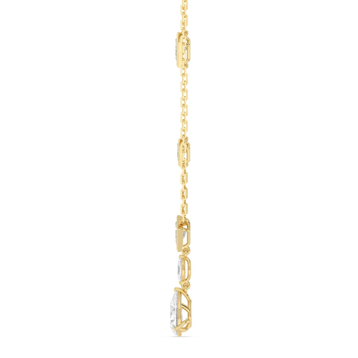 Yellow gold Diamond Pendant · 1.66 ctw