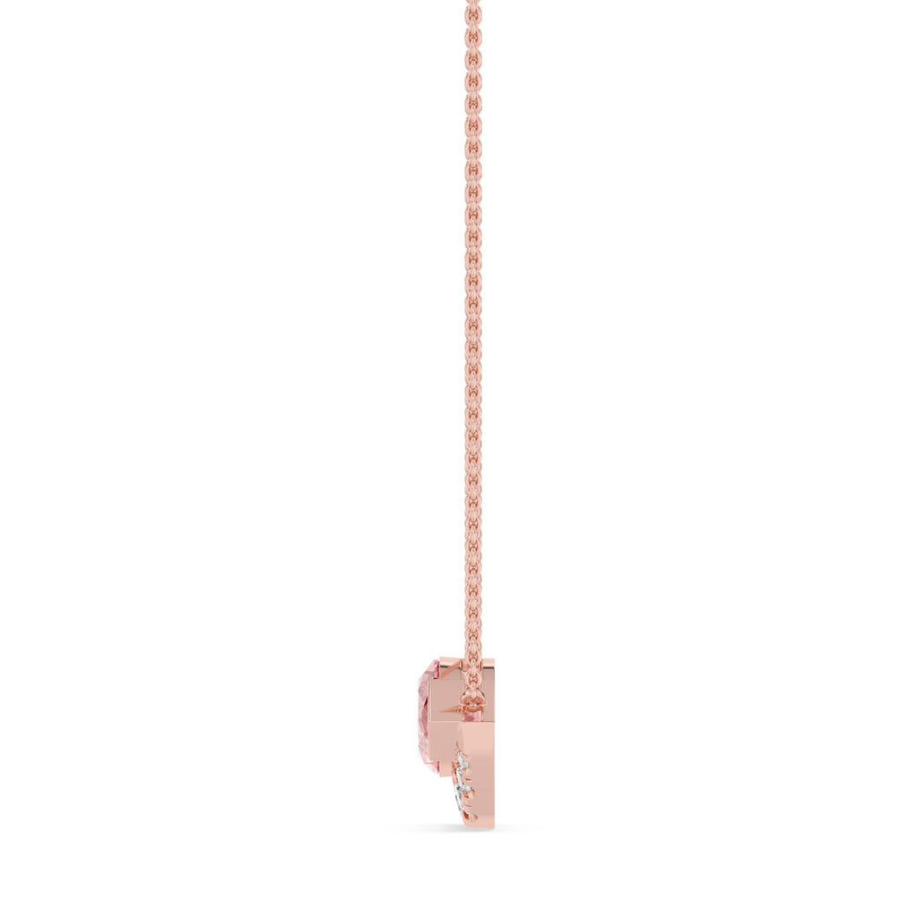 Rose gold Diamond Pendant · 2.73 ctw