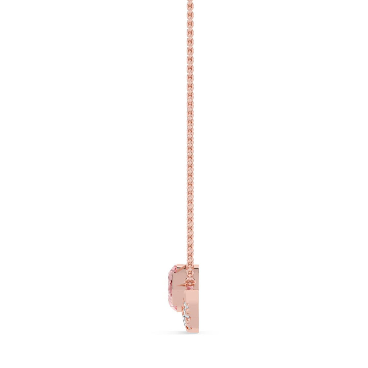 Rose gold Diamond Pendant · 2.73 ctw