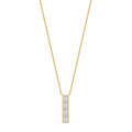 Yellow gold Diamond Pendant · 0.84 ctw