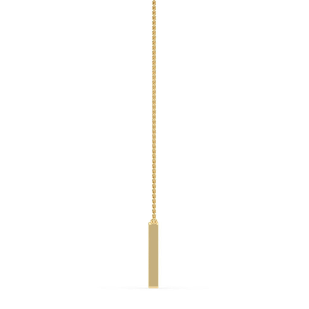 Yellow gold Diamond Pendant · 0.84 ctw