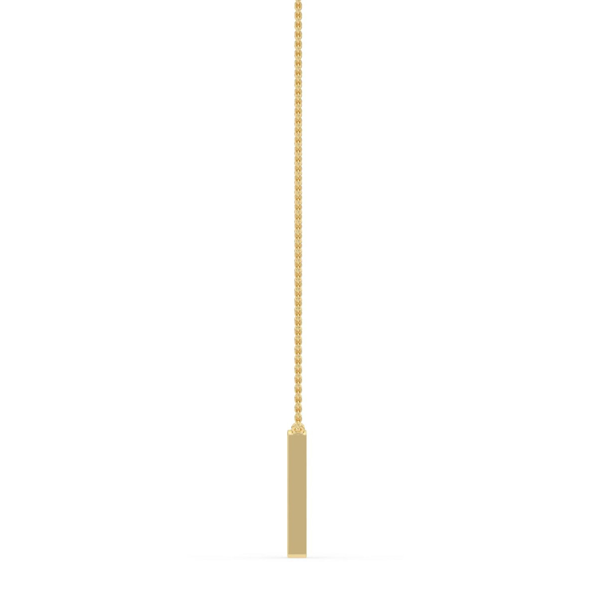 Yellow gold Diamond Pendant · 0.84 ctw
