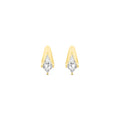Yellow gold Diamond Earrings · 1.2 ctw