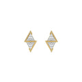 Yellow gold Diamond Earrings · 1.37 ctw