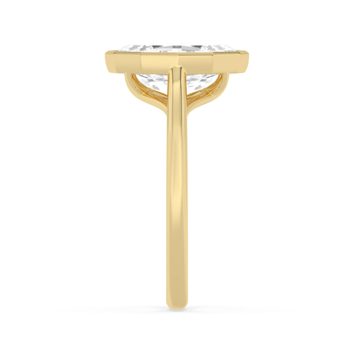 Yellow gold Diamond Ring · 2 ctw