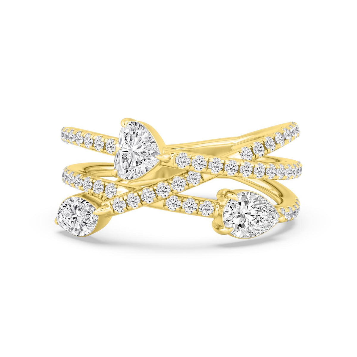Yellow gold Diamond Ring · 1.63 ctw