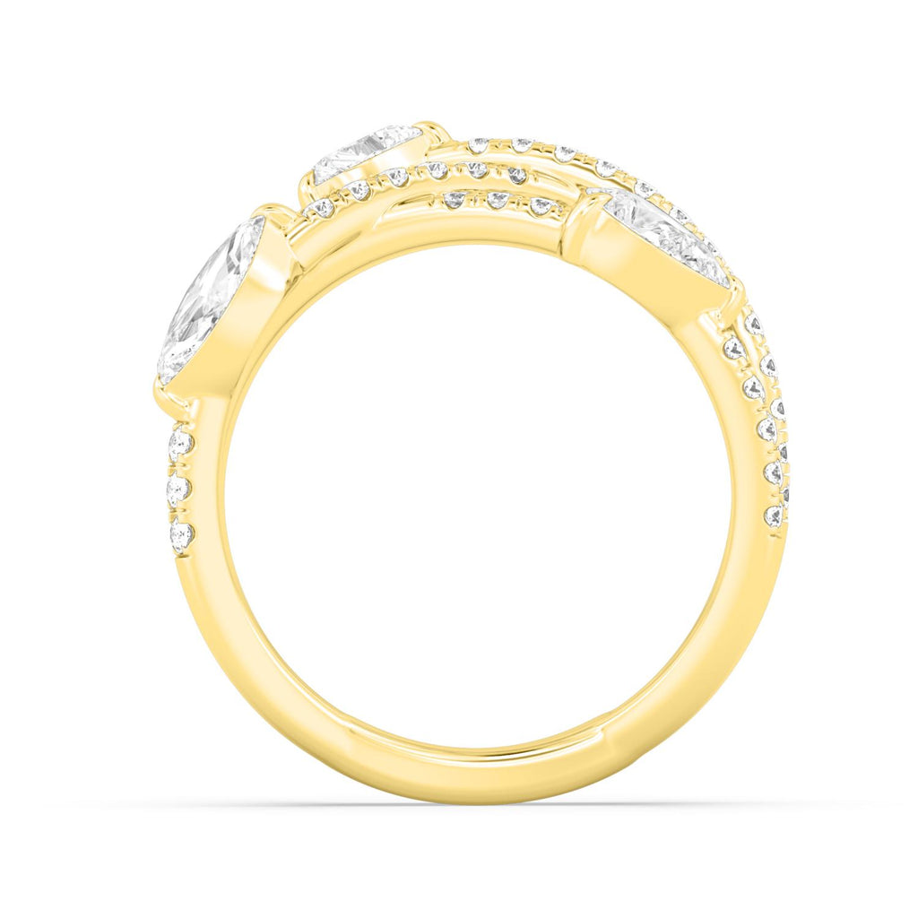 Yellow gold Diamond Ring · 1.63 ctw