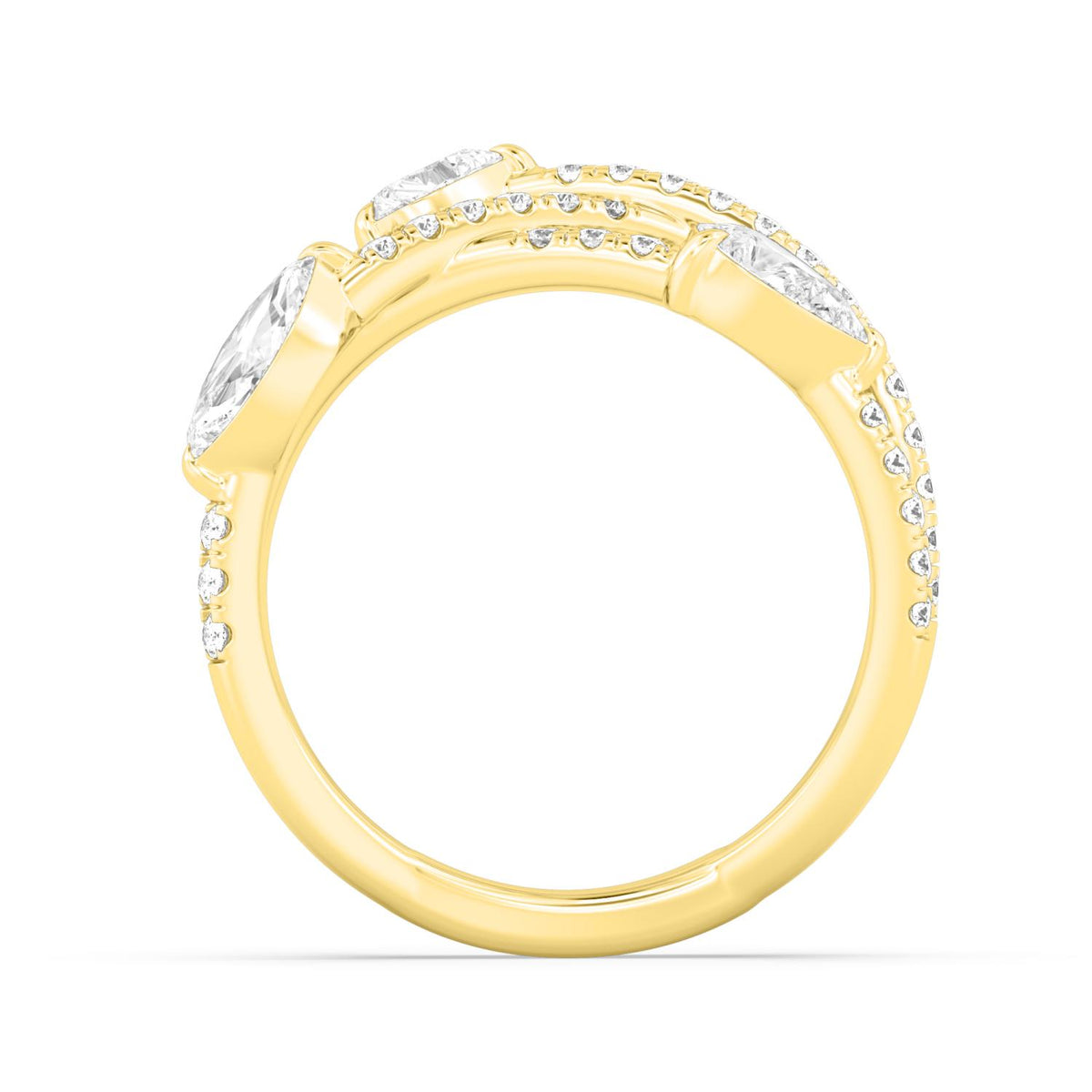 Yellow gold Diamond Ring · 1.63 ctw