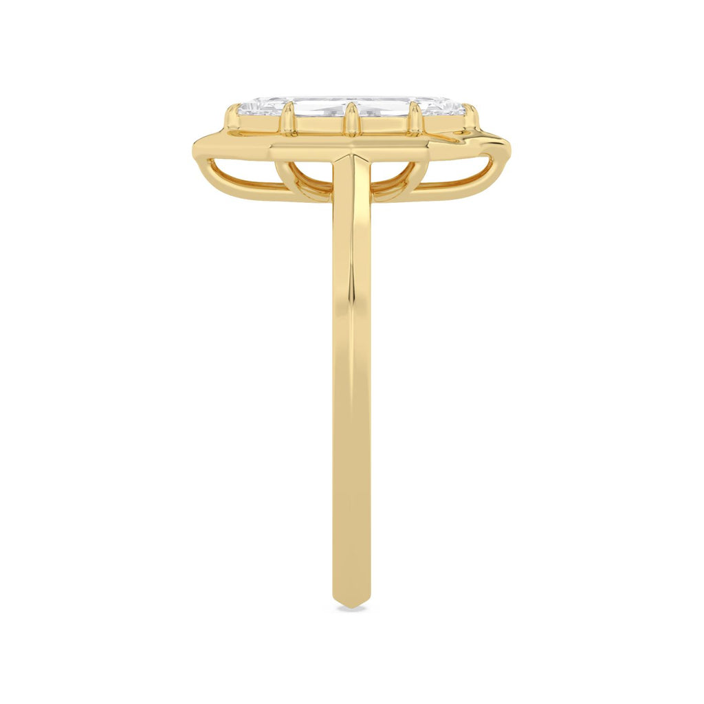 Yellow gold Diamond Ring · 1.00 ctw