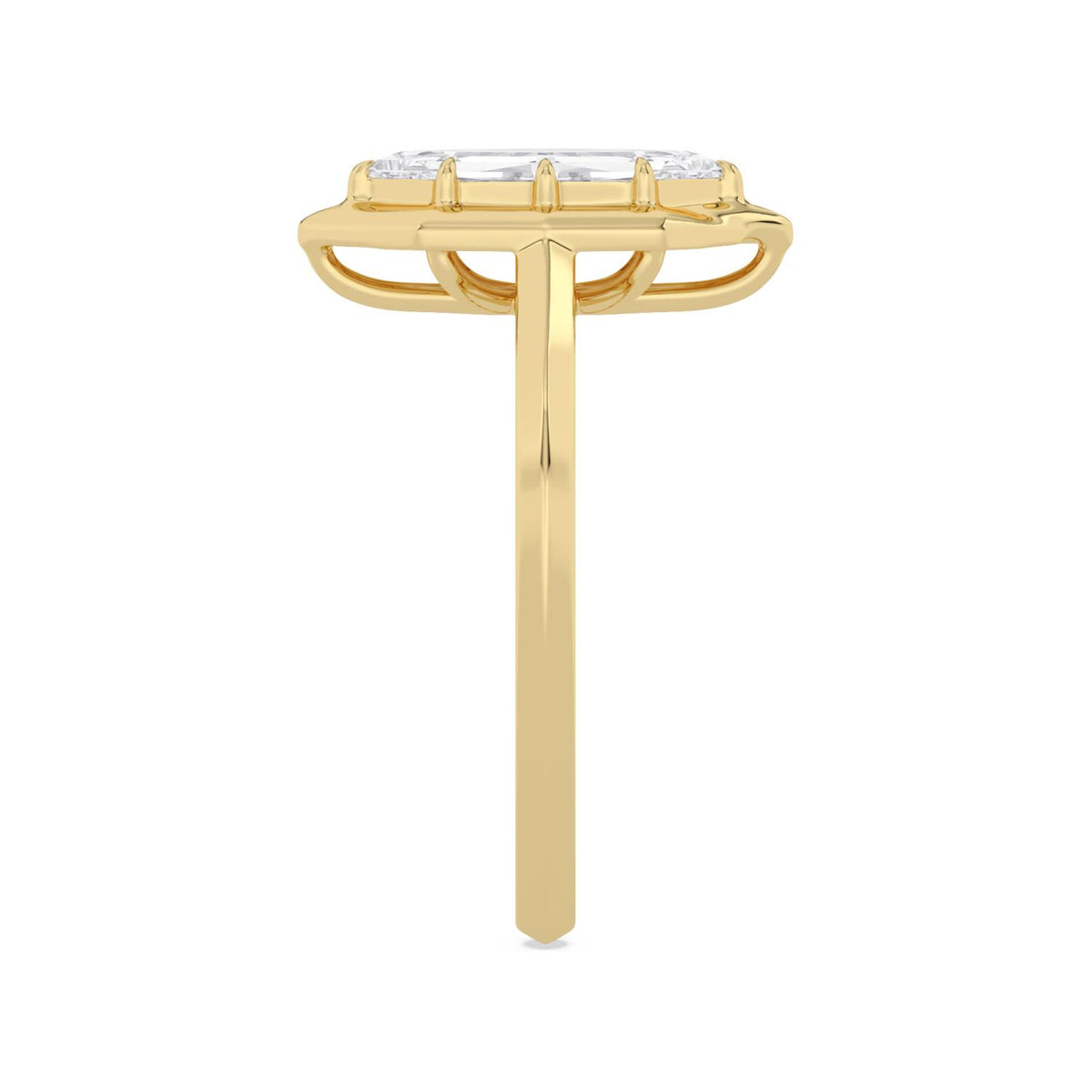 Yellow gold Diamond Ring · 1.00 ctw