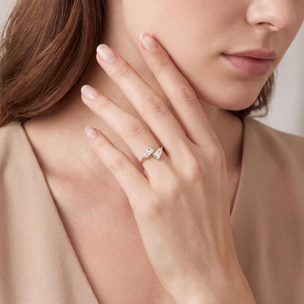 Yellow gold Diamond Ring · 2.25 ctw