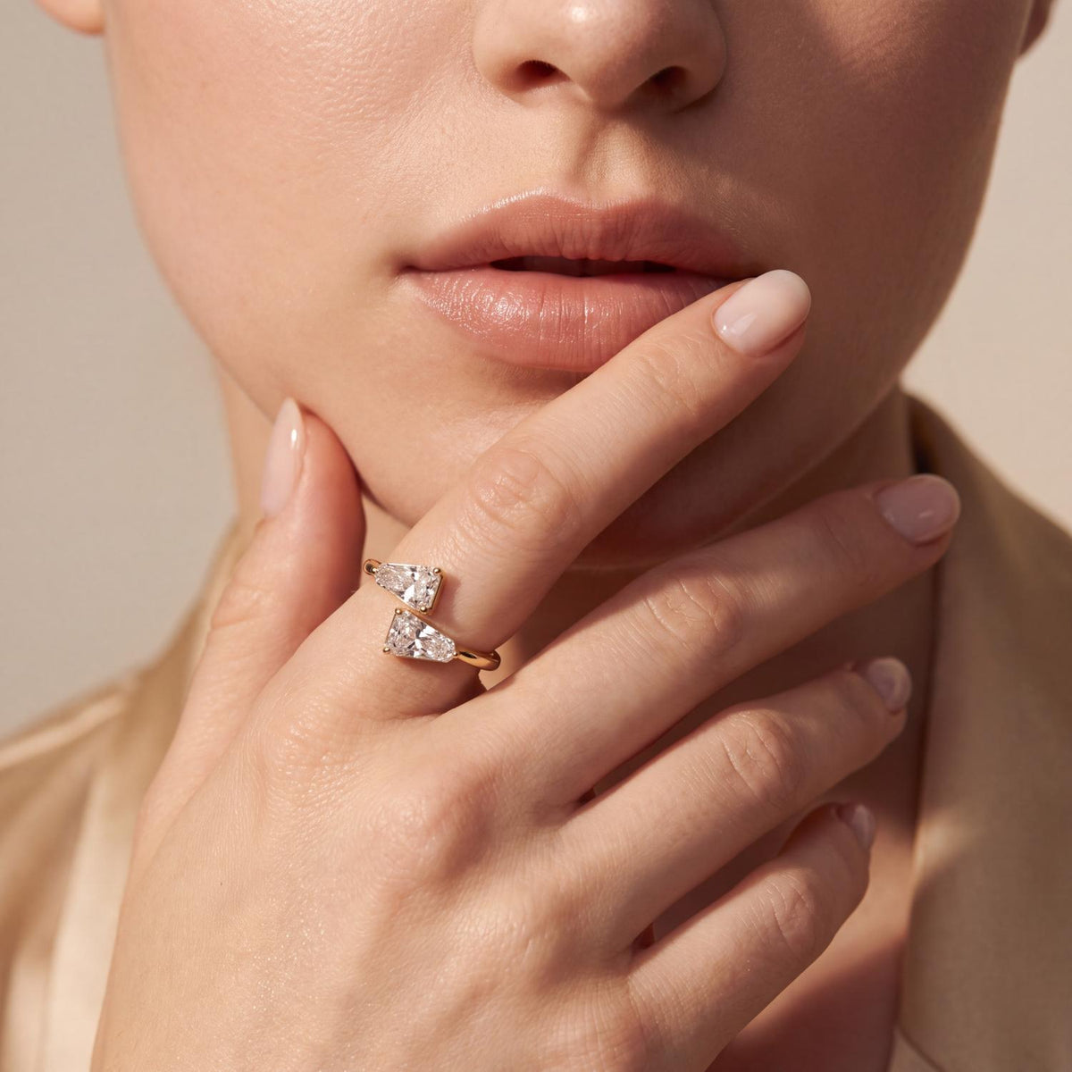 Yellow gold Diamond Ring · 2.25 ctw