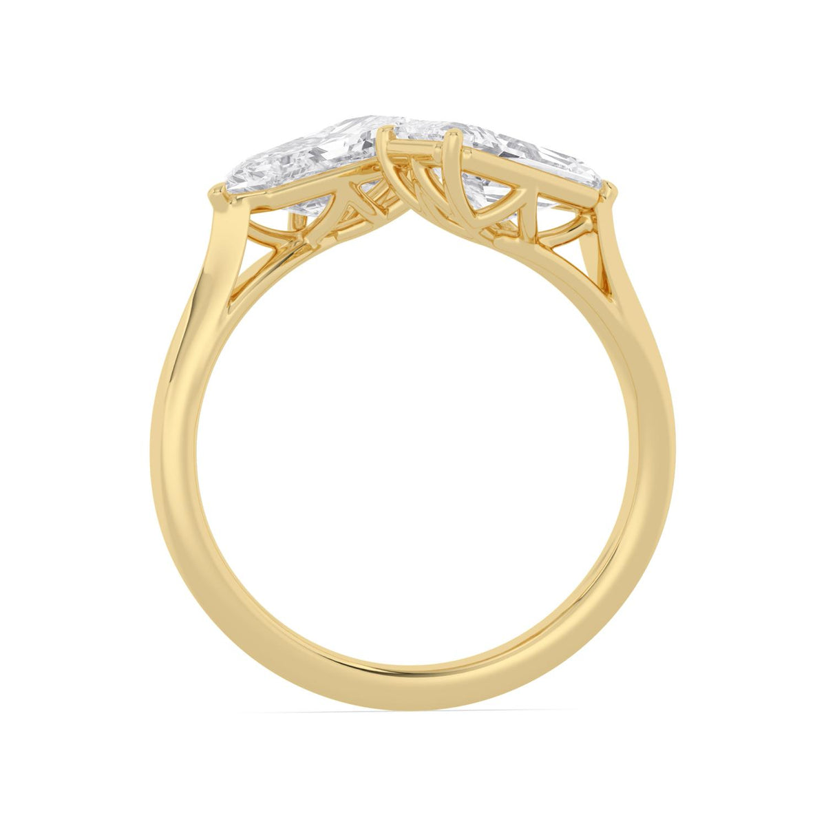 Yellow gold Diamond Ring · 2.25 ctw