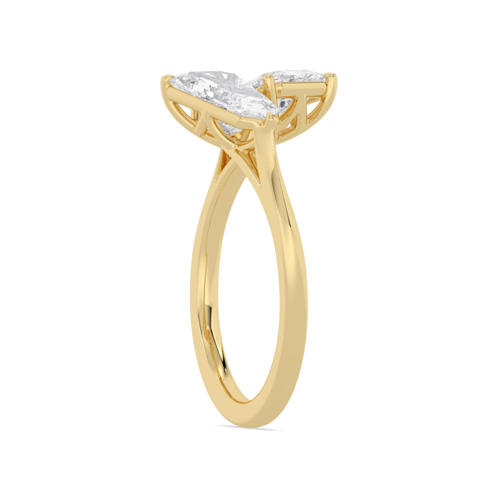 Yellow gold Diamond Ring · 2.25 ctw