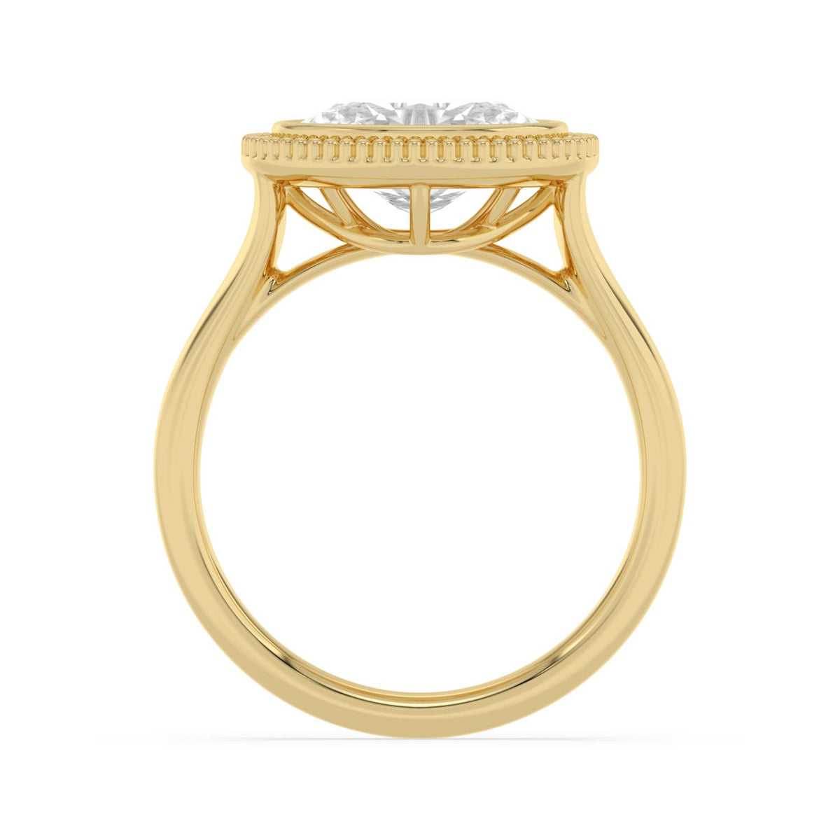 Yellow gold Diamond Ring · 2 ctw