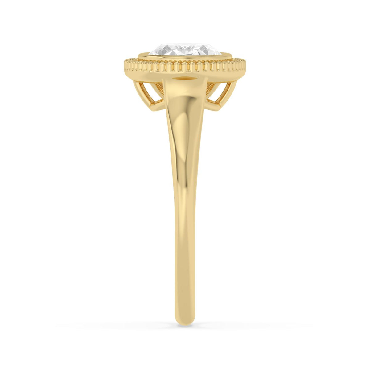 Yellow gold Diamond Ring · 2 ctw