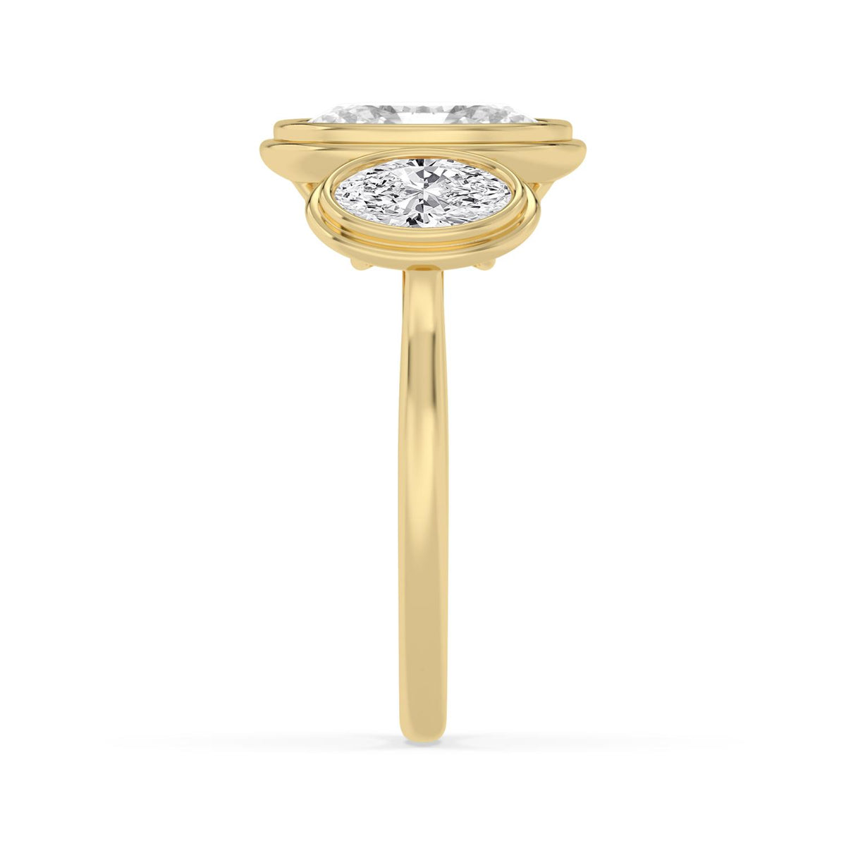 Yellow gold Diamond Ring · 3.26 ctw