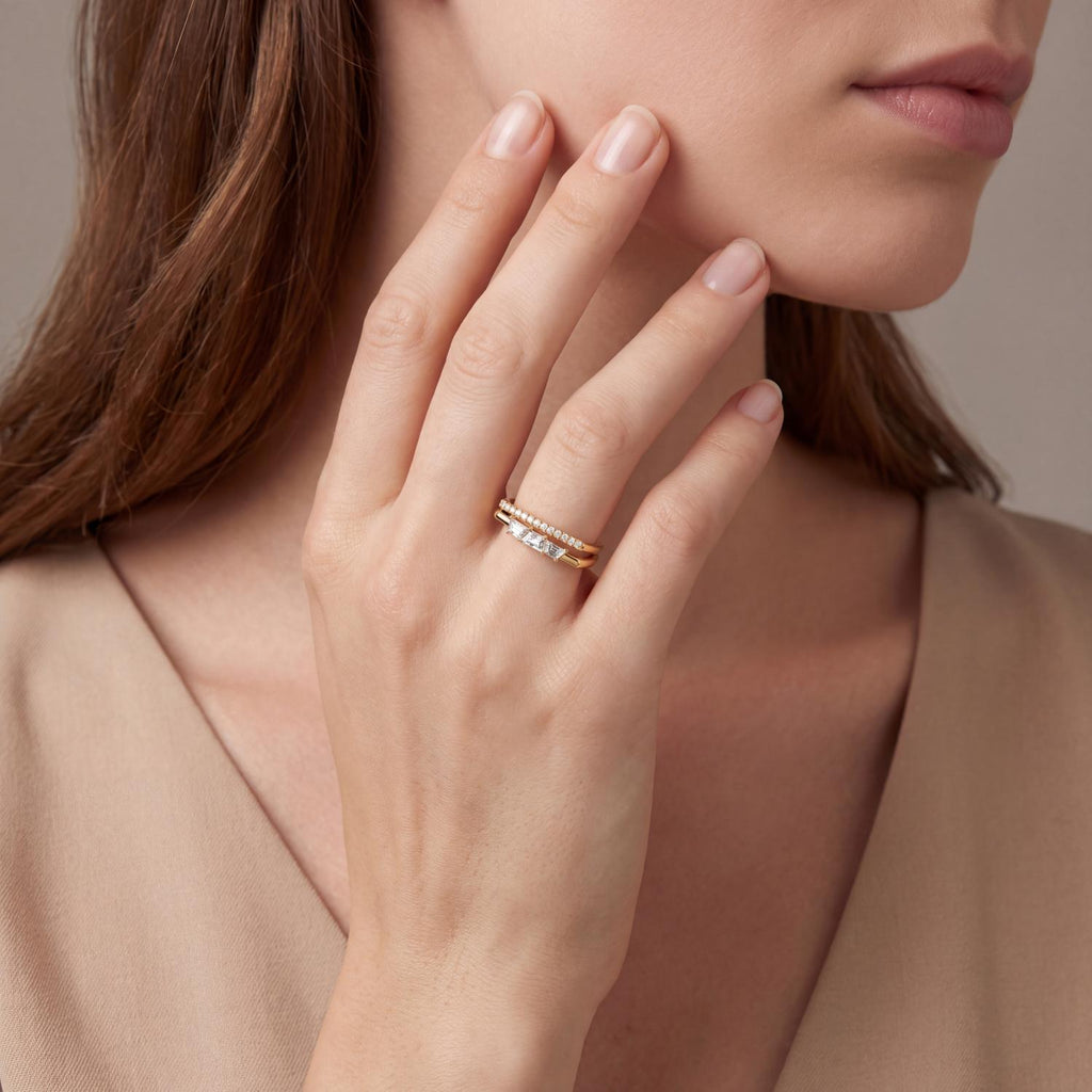 Yellow gold Diamond Ring · 0.53 ctw