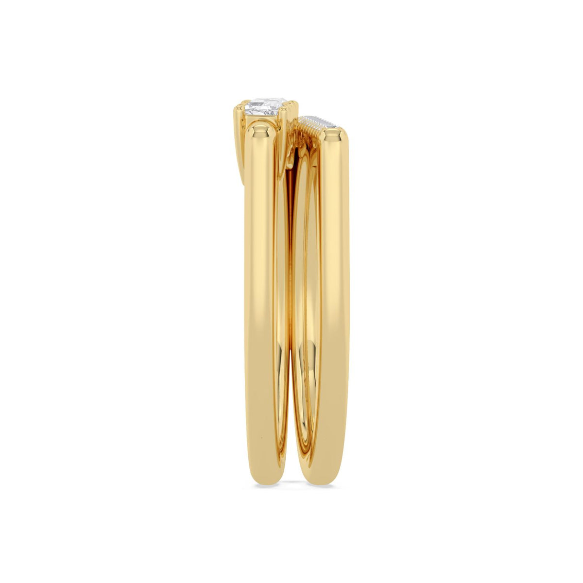 Yellow gold Diamond Ring · 0.53 ctw