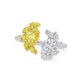 Yellow & White gold Yellow Oval Diamond Ring · 2.46 ctw
