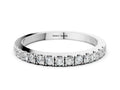 White gold Round Diamond Pavé Eternity Band