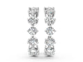 Silver Round Diamond Starlight Ear Cuff