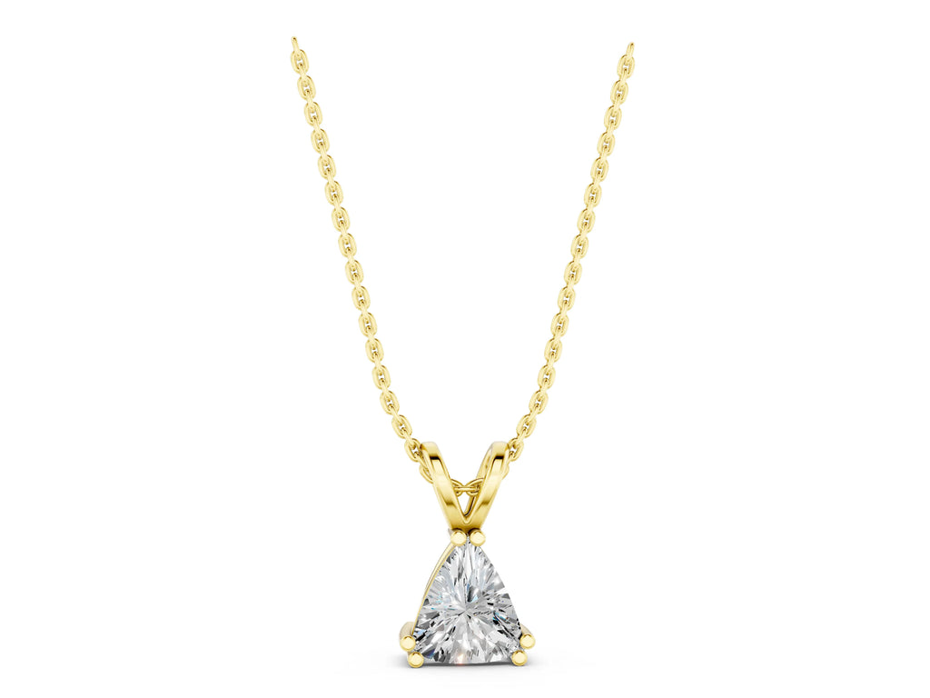 Yellow gold Gold Wire Wrapped Calf Crystal Pendant