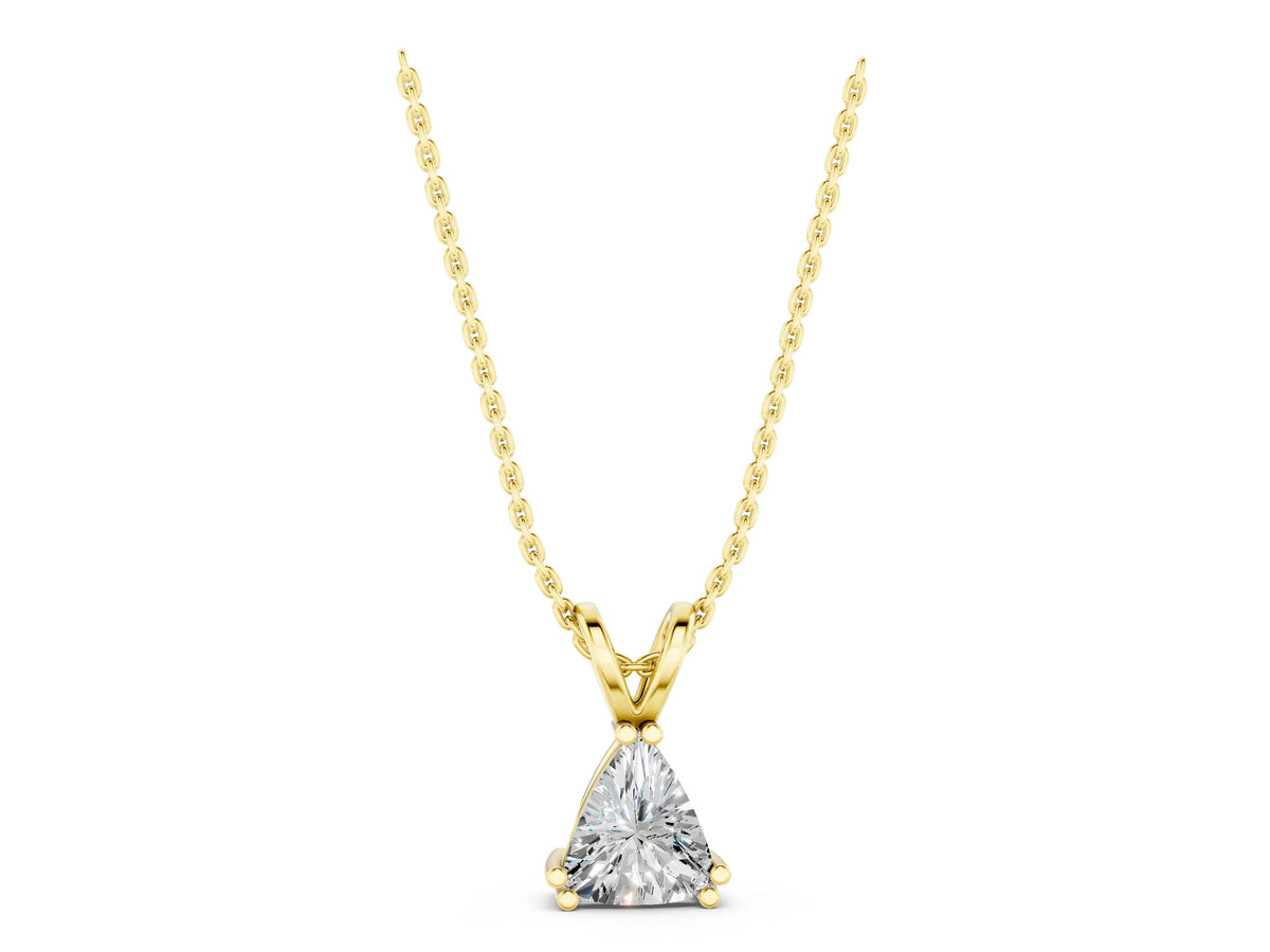 Yellow gold Gold Wire Wrapped Calf Crystal Pendant